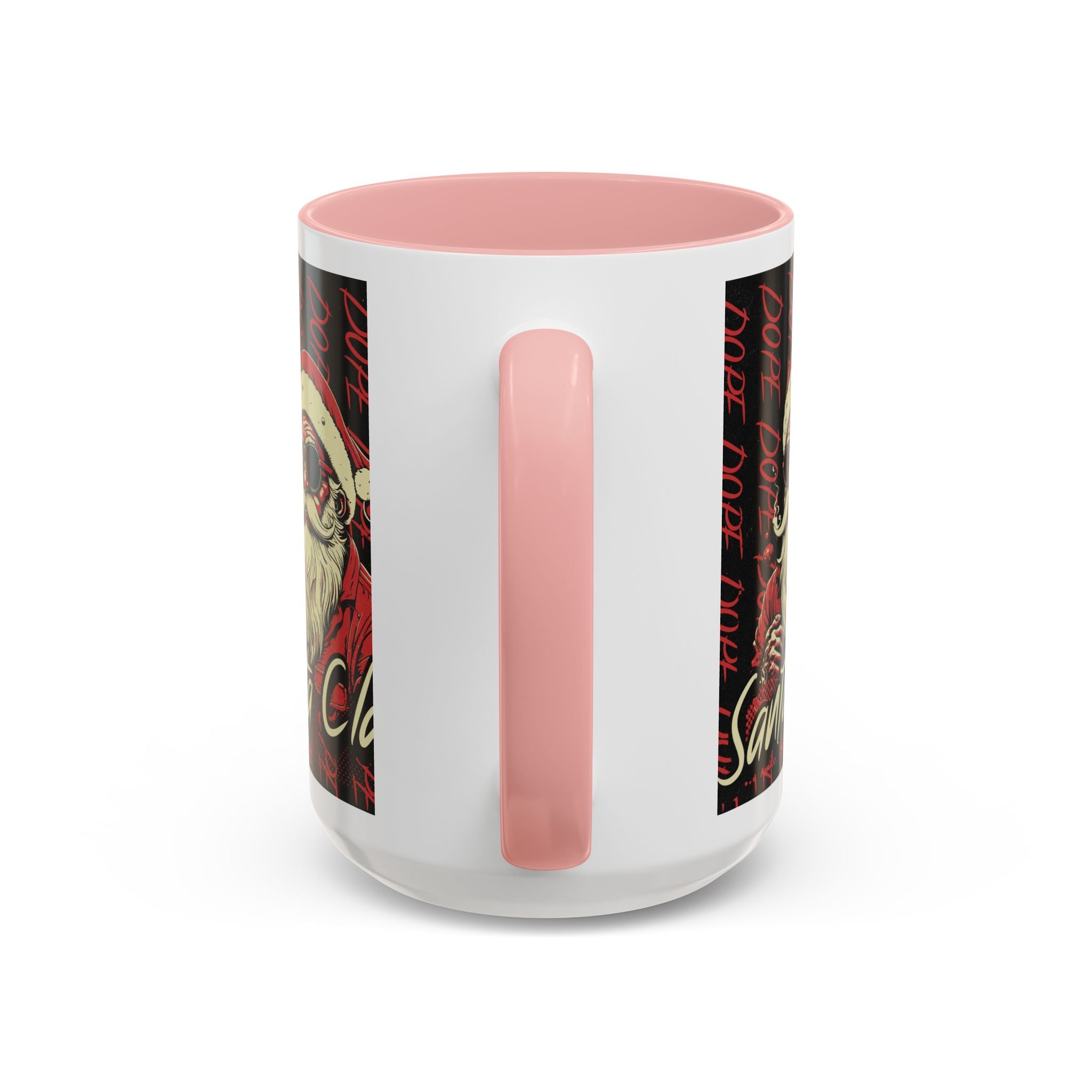 Santa Claus Dope Coffee Mug — Retro Cool Santa Accent Mug (11/15oz)