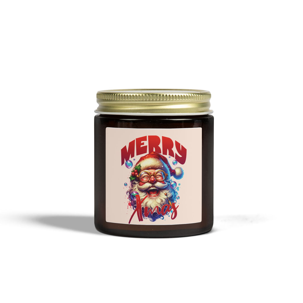 Christmas Santa Candle — Scented Jar (4oz & 9oz)