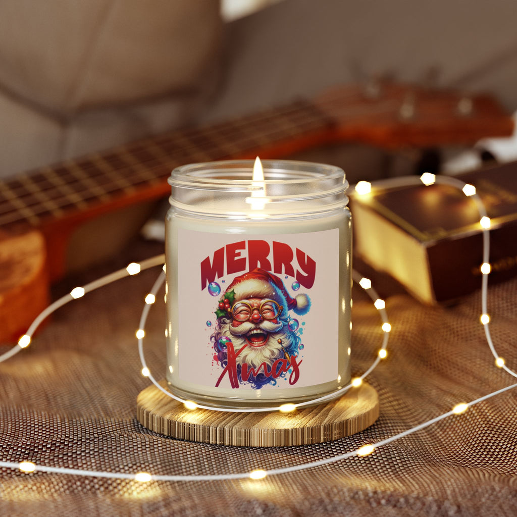 Christmas Santa Candle — Scented Jar (4oz & 9oz)