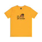 "Zero Patience, Full Attitude" Skull Tee — Graphic Attitude T-Shirt