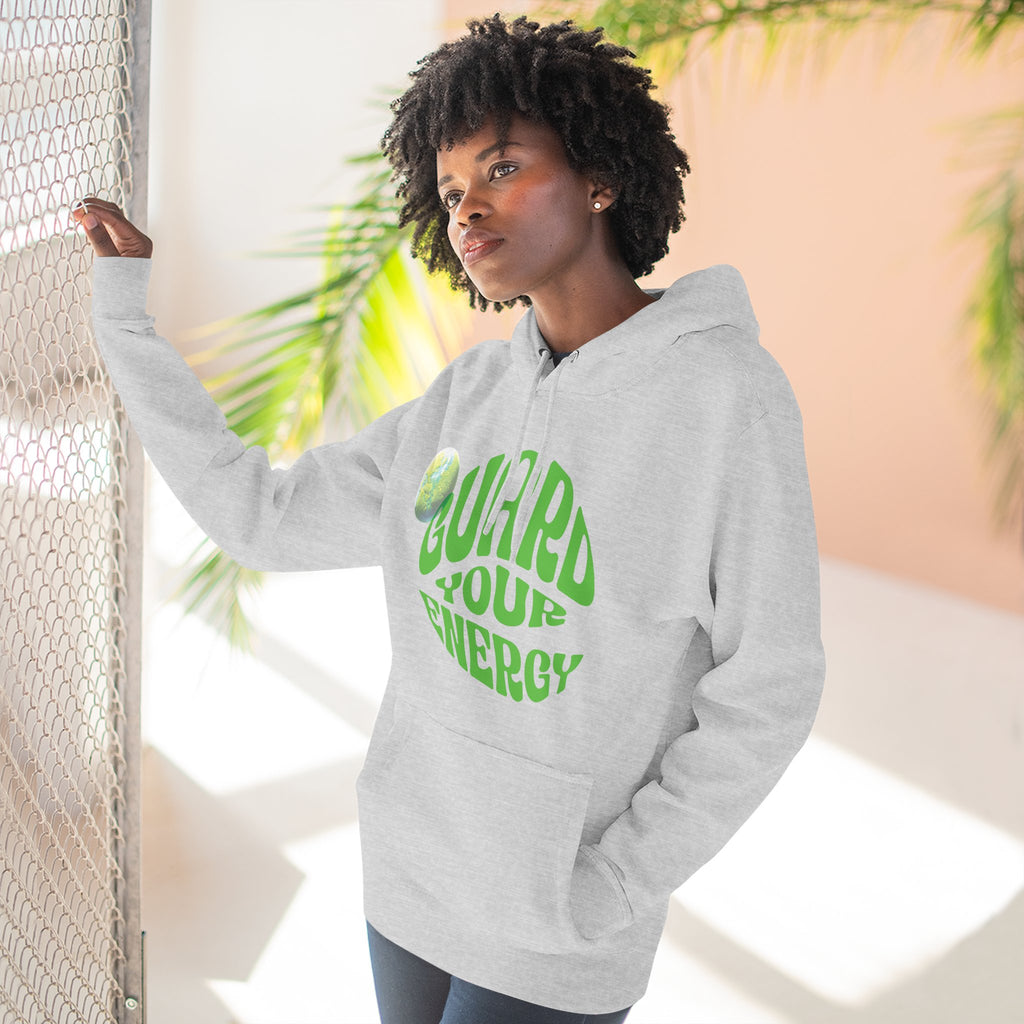 Guard Your Energy Hoodie — Positive Vibes Graphic Pullover