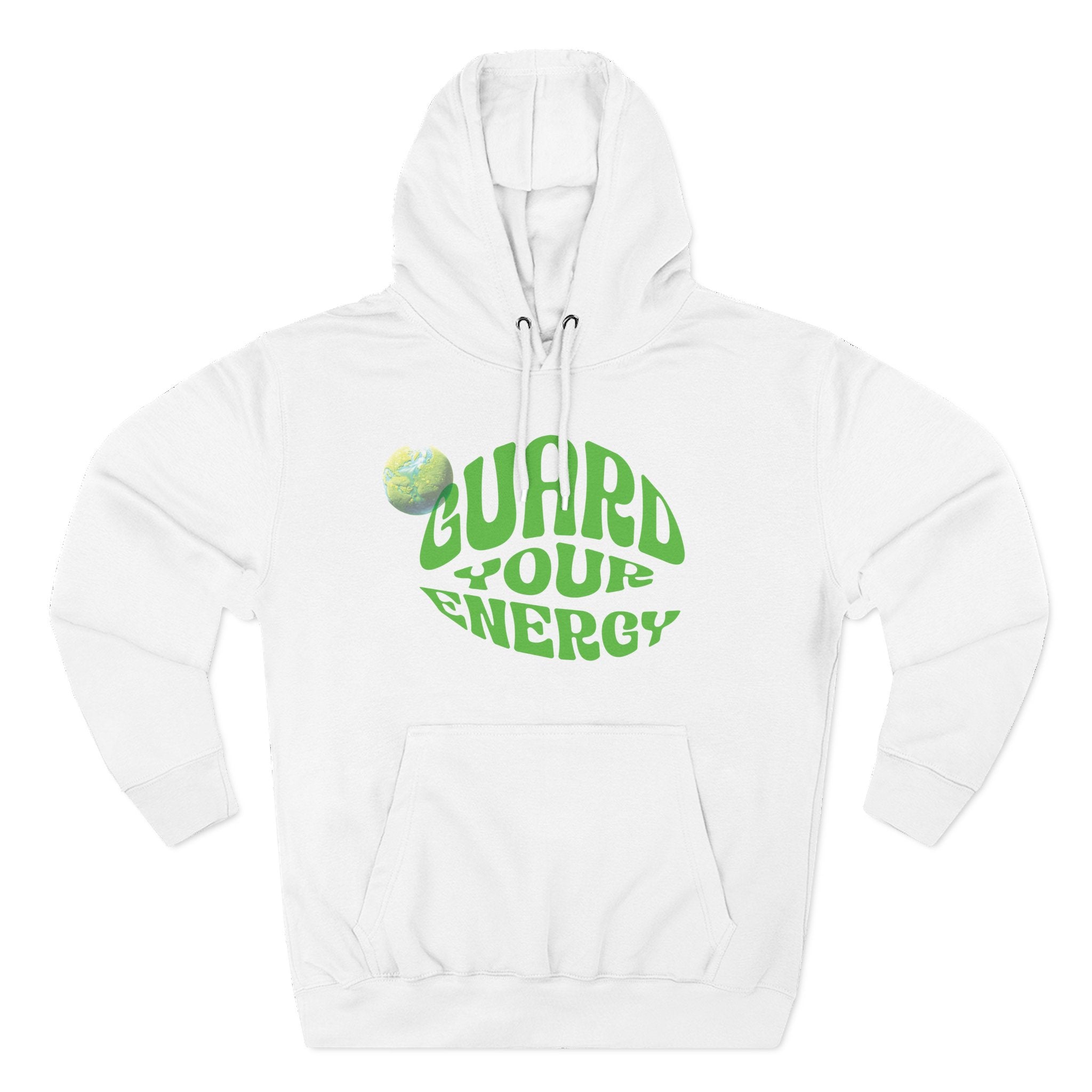 Guard Your Energy Hoodie — Positive Vibes Graphic Pullover