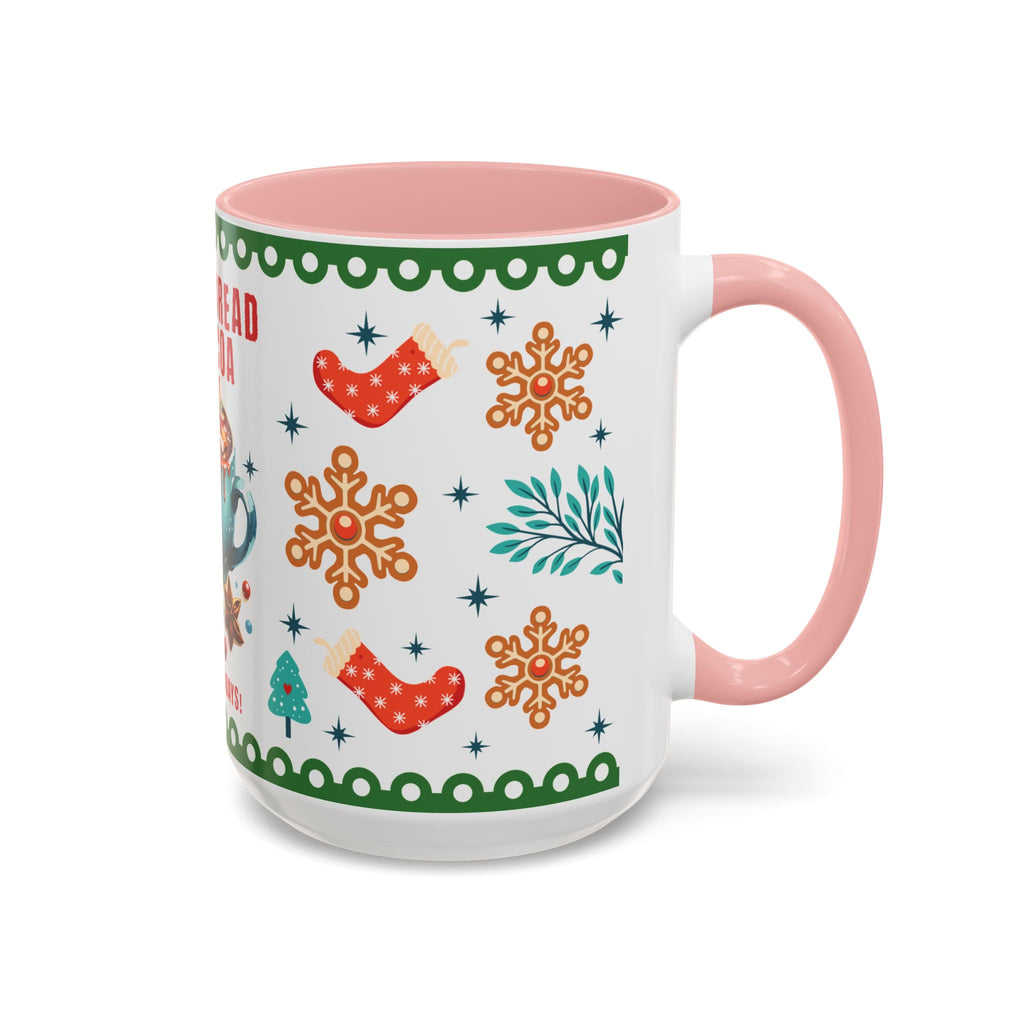 Gingerbread & Cocoa Holiday Coffee Mug — Festive Winter Hot Cocoa Design (11/15oz)