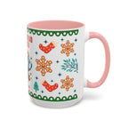 Gingerbread & Cocoa Holiday Coffee Mug — Festive Winter Hot Cocoa Design (11/15oz)