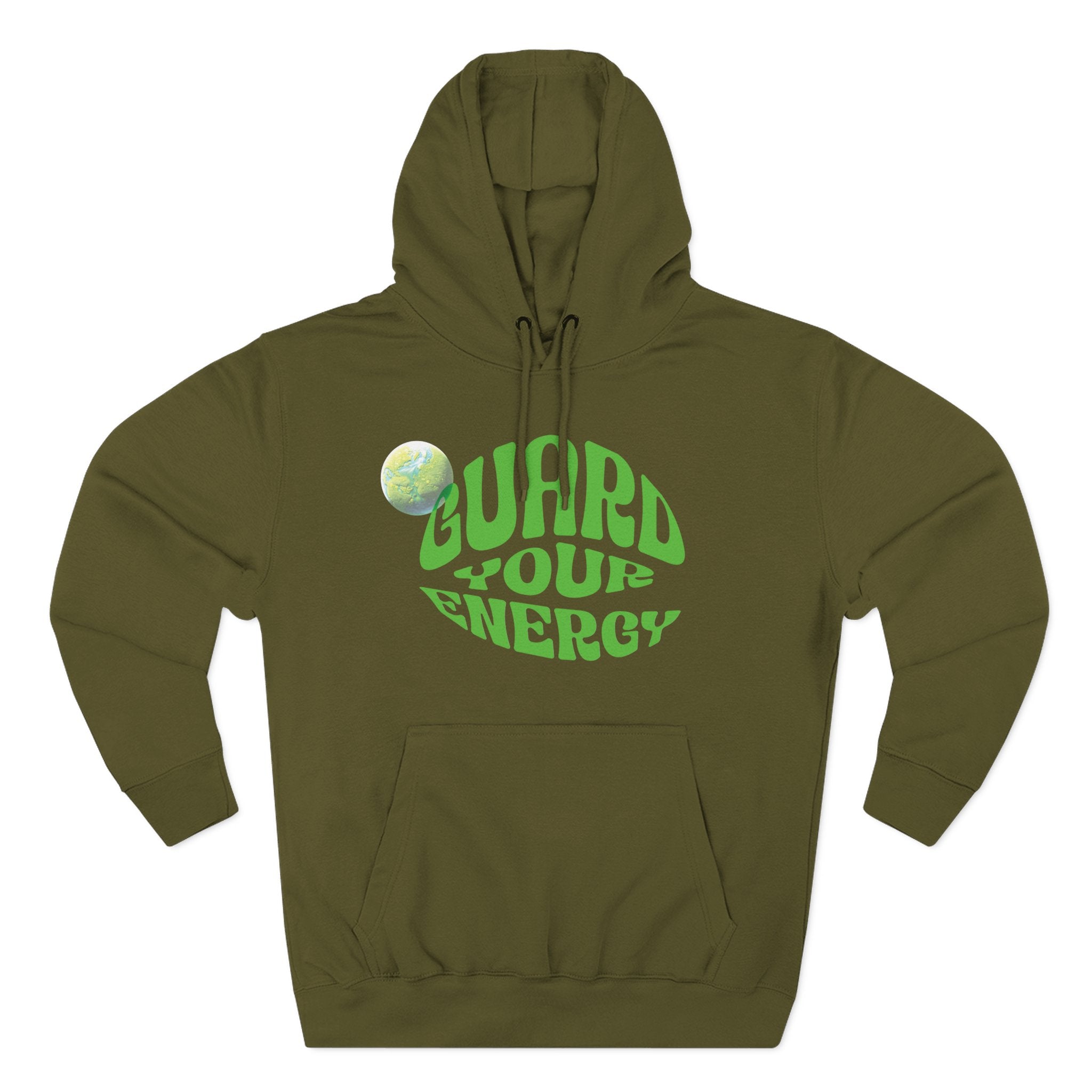 Guard Your Energy Hoodie — Positive Vibes Graphic Pullover