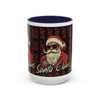 Santa Claus Dope Coffee Mug — Retro Cool Santa Accent Mug (11/15oz)