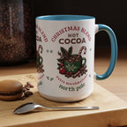 Christmas Blend Hot Cocoa Coffee Mug — North Pole Holiday Cocoa Gift (11/15oz)