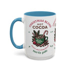 Christmas Blend Hot Cocoa Coffee Mug — North Pole Holiday Cocoa Gift (11/15oz)