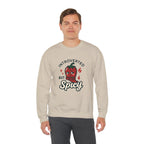 Introverted But Spicy Sweatshirt — Cute Chili Pepper Graphic Crewneck