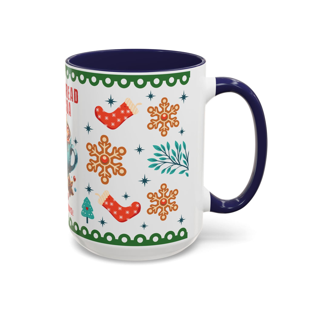 Gingerbread & Cocoa Holiday Coffee Mug — Festive Winter Hot Cocoa Design (11/15oz)