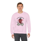 Introverted But Spicy Sweatshirt — Cute Chili Pepper Graphic Crewneck
