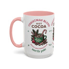 Christmas Blend Hot Cocoa Coffee Mug — North Pole Holiday Cocoa Gift (11/15oz)