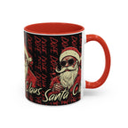 Santa Claus Dope Coffee Mug — Retro Cool Santa Accent Mug (11/15oz)