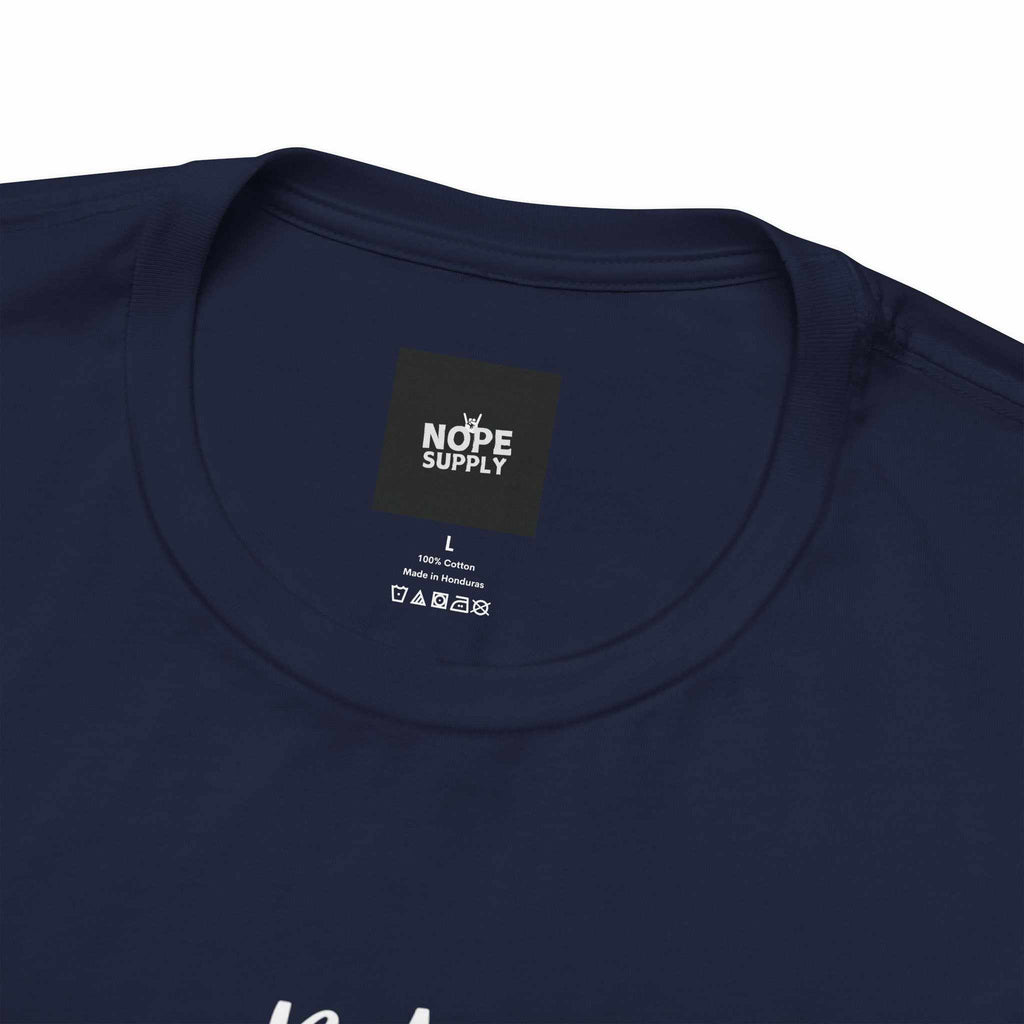 custom t shirts BAD DECISIONS GOOD STORIES TeeIf 'Oops' is your lifestyleProduct features- 100% Airlume combed &amp; ring-spun cotton (lightweight 4.2 oz) — breathable and soft- Side seams and shoulder tape for NOPE SUPPLY