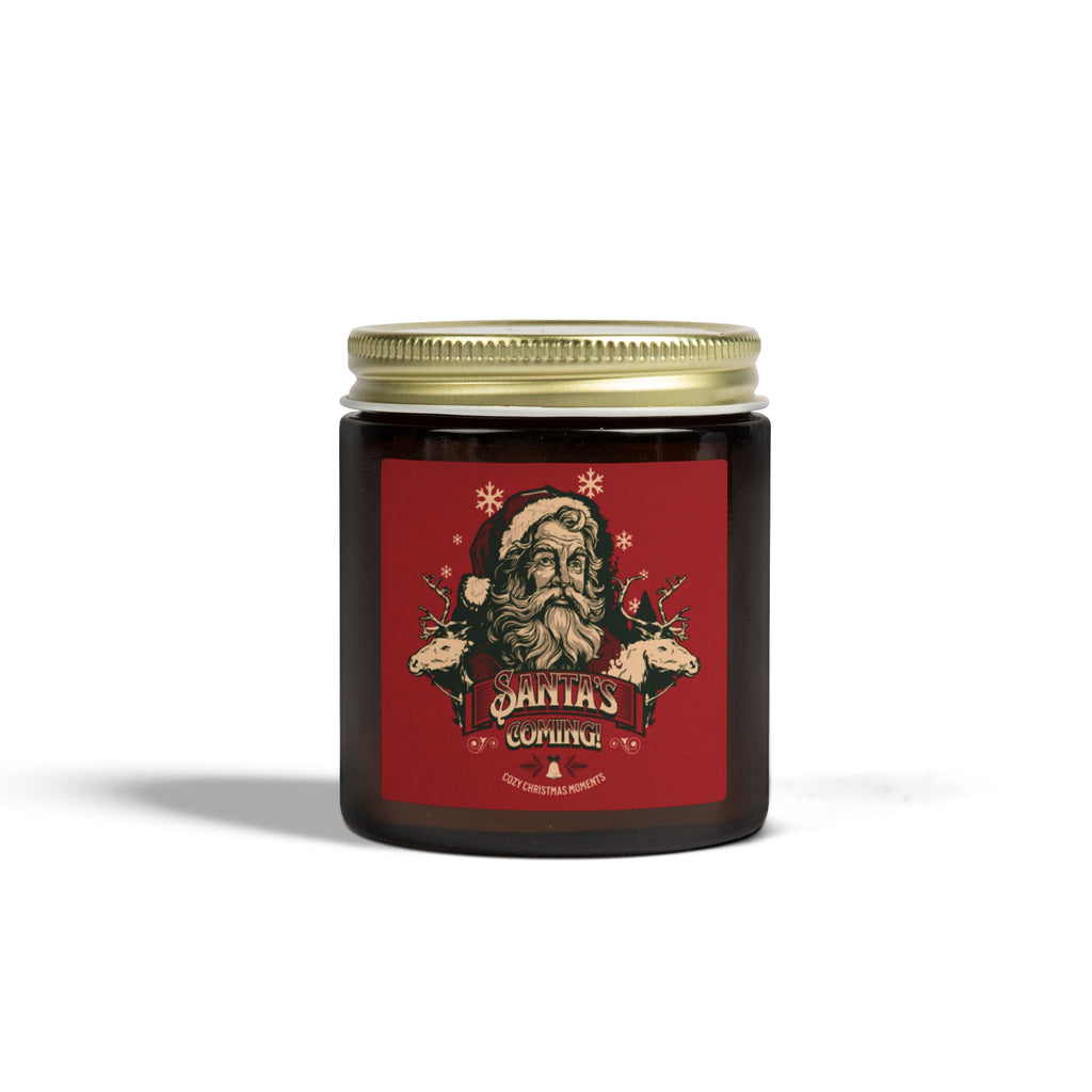 Holiday Santa Scented Candle (4oz/9oz)
