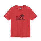 "Zero Patience, Full Attitude" Skull Tee — Graphic Attitude T-Shirt