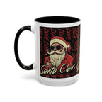 Santa Claus Dope Coffee Mug — Retro Cool Santa Accent Mug (11/15oz)