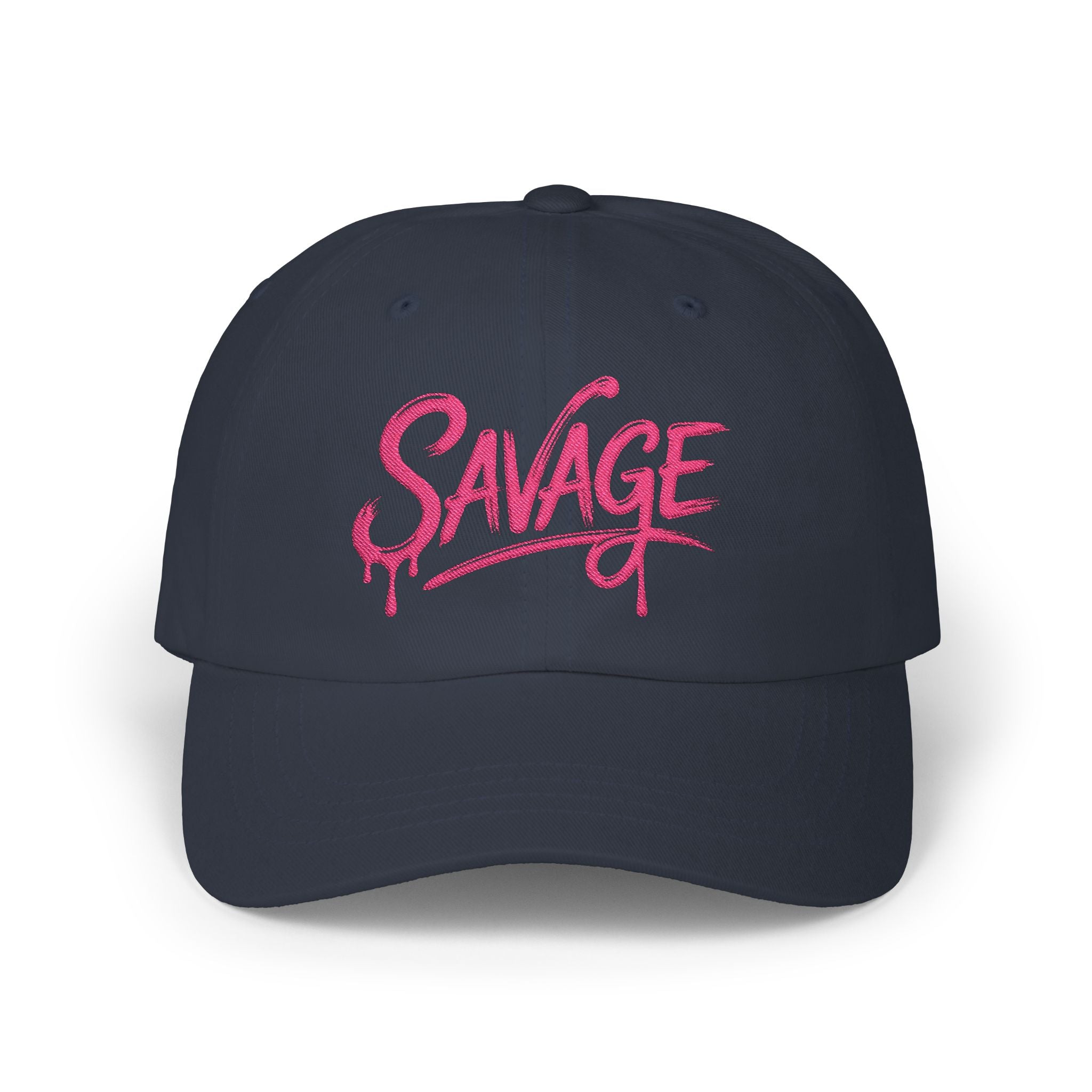 Savage Pink Drip Dad Cap