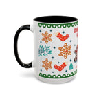 Gingerbread & Cocoa Holiday Coffee Mug — Festive Winter Hot Cocoa Design (11/15oz)