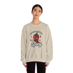 Introverted But Spicy Sweatshirt — Cute Chili Pepper Graphic Crewneck