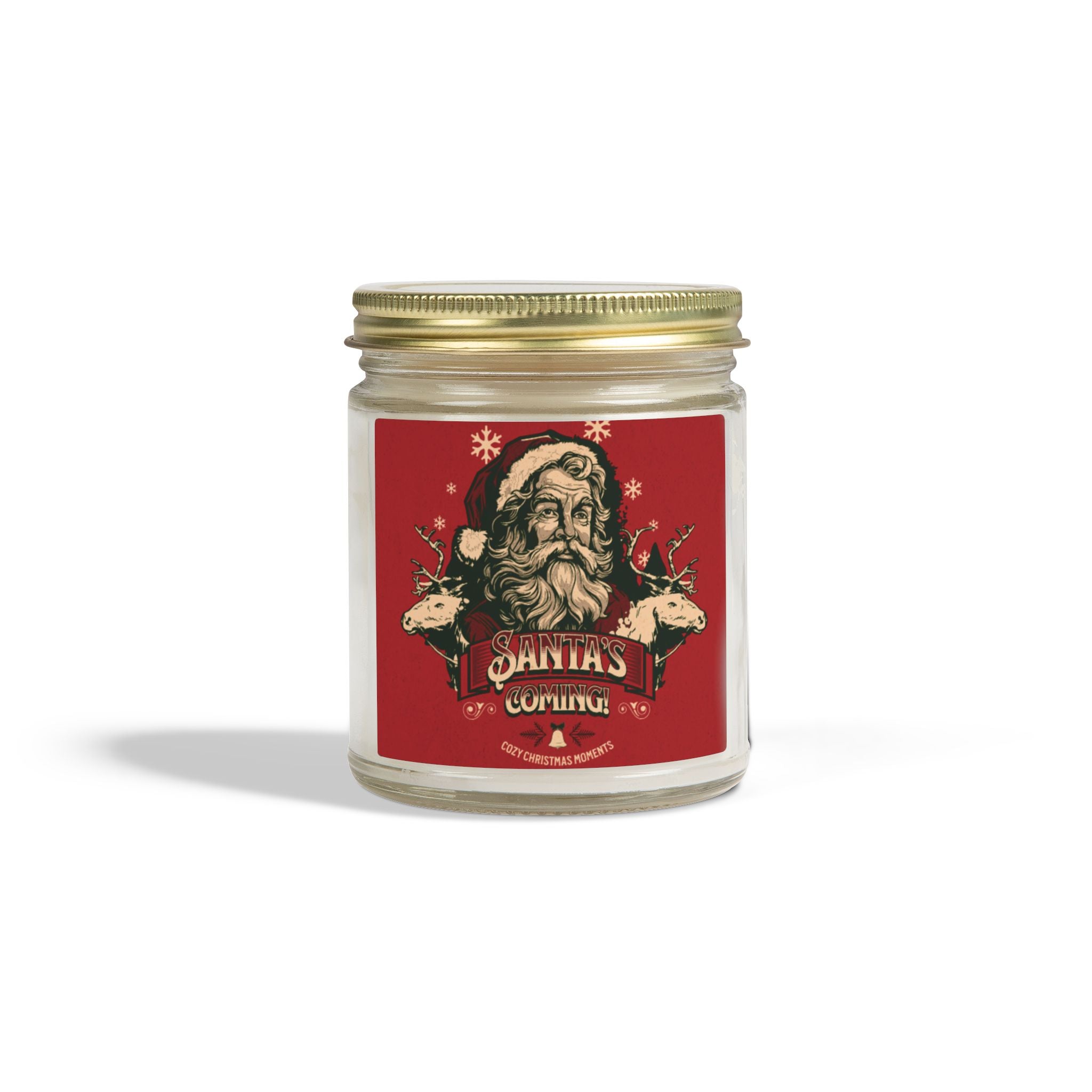 Holiday Santa Scented Candle (4oz/9oz)