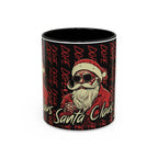 Santa Claus Dope Coffee Mug — Retro Cool Santa Accent Mug (11/15oz)