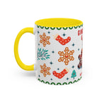 Gingerbread & Cocoa Holiday Coffee Mug — Festive Winter Hot Cocoa Design (11/15oz)