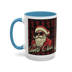 Santa Claus Dope Coffee Mug — Retro Cool Santa Accent Mug (11/15oz)