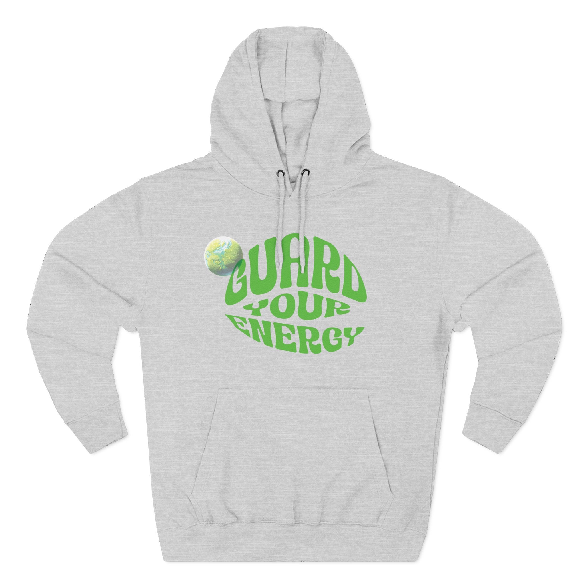 Guard Your Energy Hoodie — Positive Vibes Graphic Pullover