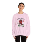 Introverted But Spicy Sweatshirt — Cute Chili Pepper Graphic Crewneck