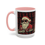 Santa Claus Dope Coffee Mug — Retro Cool Santa Accent Mug (11/15oz)