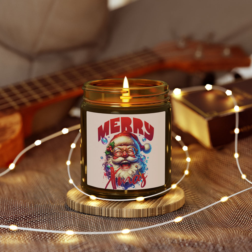 Christmas Santa Candle — Scented Jar (4oz & 9oz)
