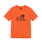 "Zero Patience, Full Attitude" Skull Tee — Graphic Attitude T-Shirt