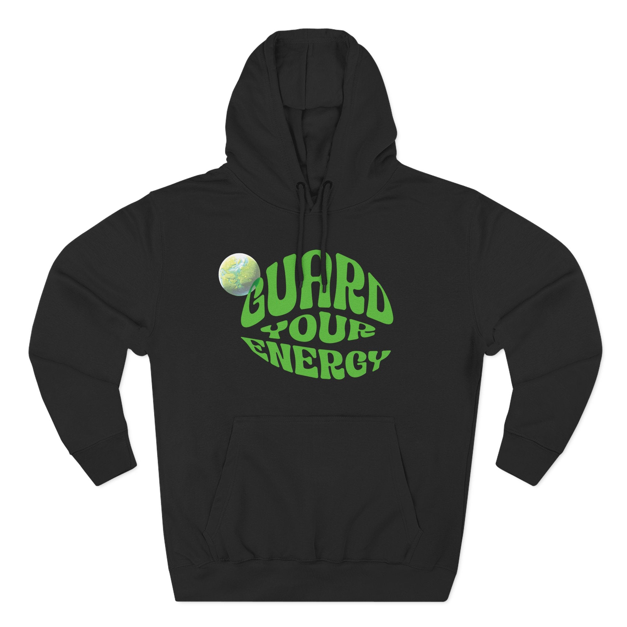 Guard Your Energy Hoodie — Positive Vibes Graphic Pullover