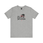"Zero Patience, Full Attitude" Skull Tee — Graphic Attitude T-Shirt