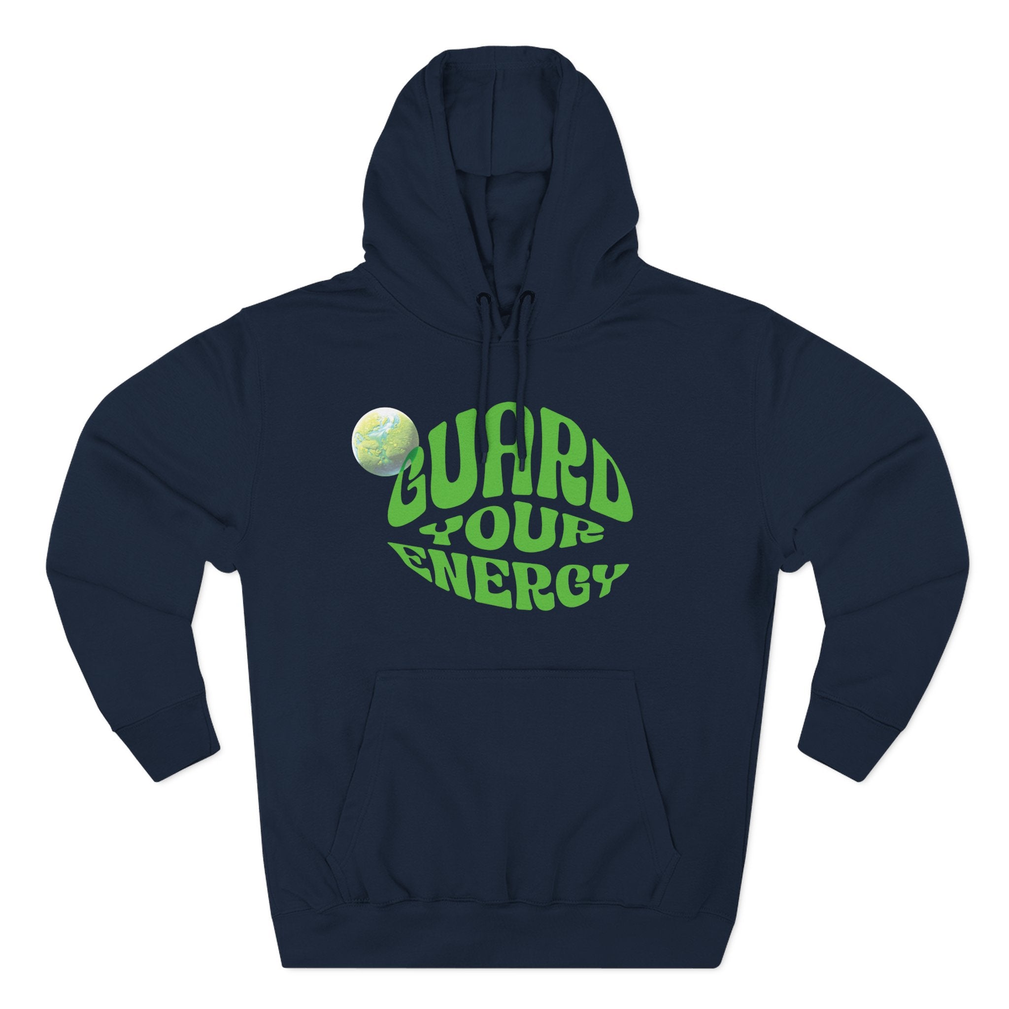 Guard Your Energy Hoodie — Positive Vibes Graphic Pullover