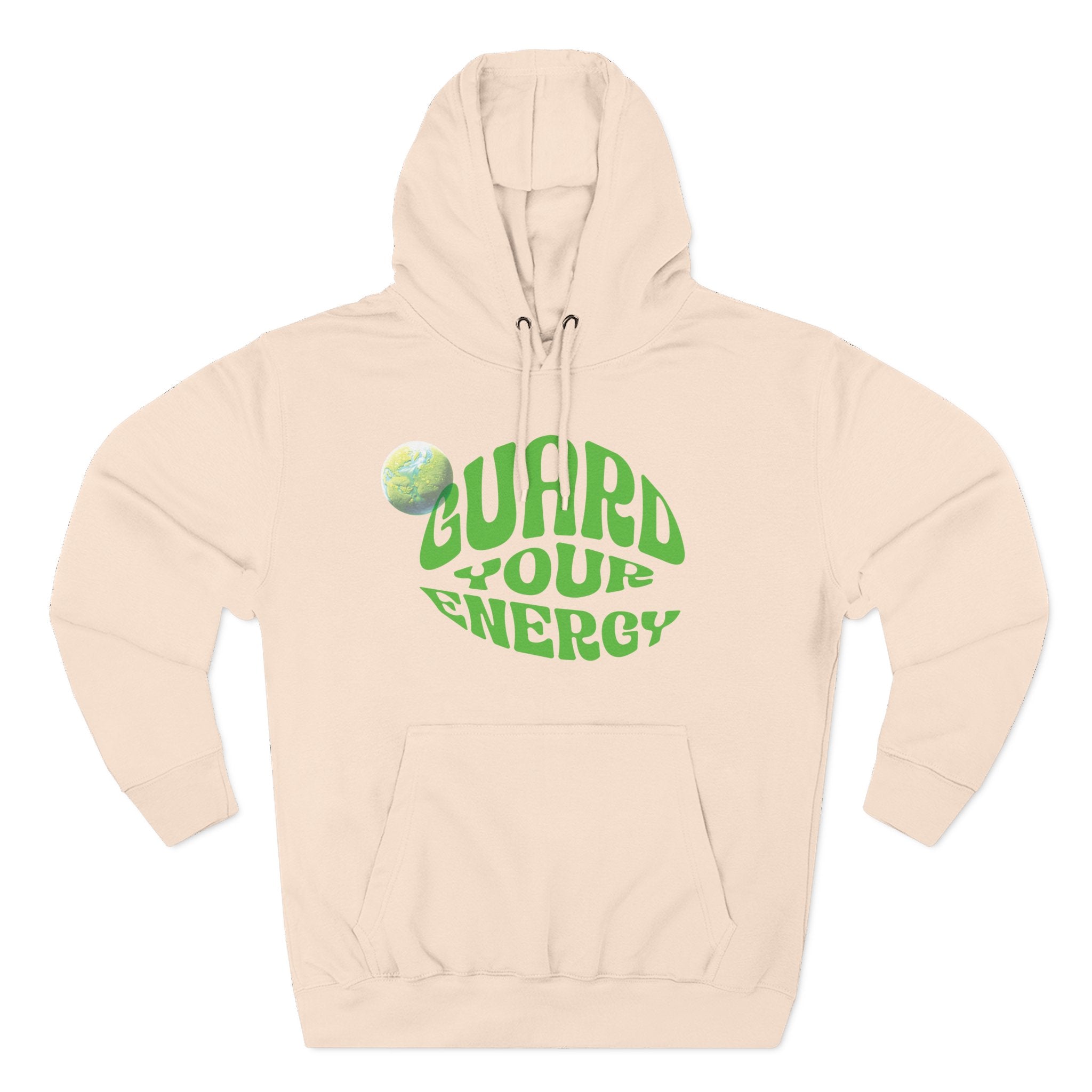 Guard Your Energy Hoodie — Positive Vibes Graphic Pullover