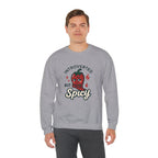 Introverted But Spicy Sweatshirt — Cute Chili Pepper Graphic Crewneck