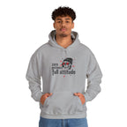 "Zero Patience, Full Attitude" Hoodie — Bold Graphic Quote Sweatshirt