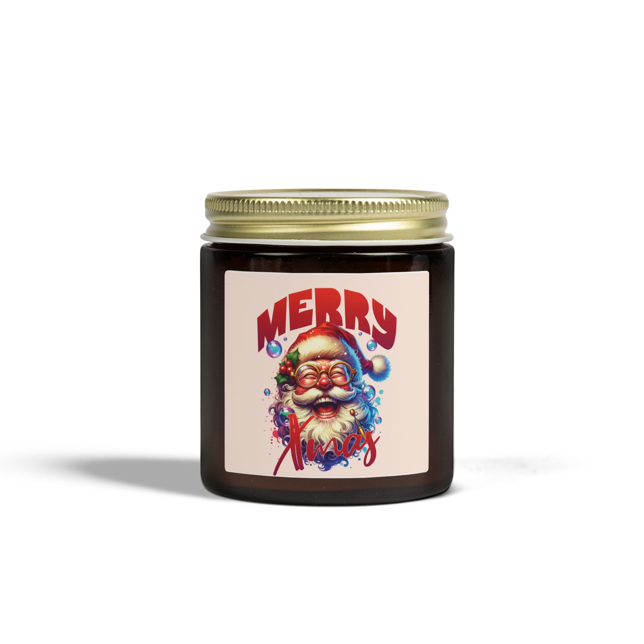 Christmas Santa Candle — Scented Jar (4oz & 9oz)