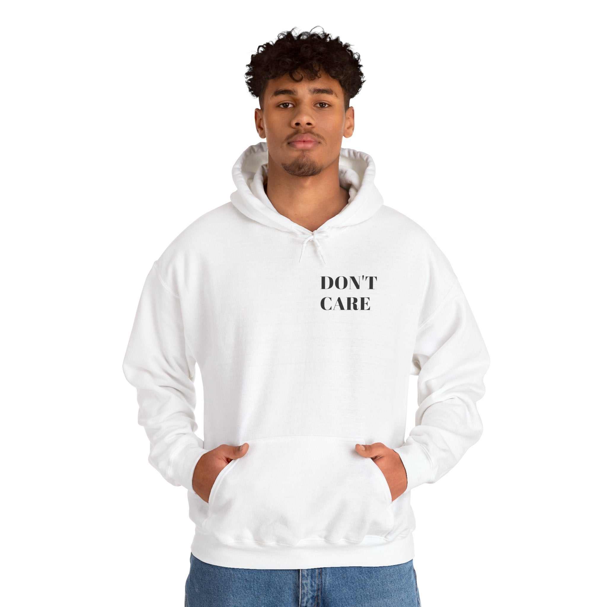 DON'T CARE hoodies for men and women