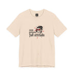 "Zero Patience, Full Attitude" Skull Tee — Graphic Attitude T-Shirt