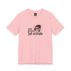 "Zero Patience, Full Attitude" Skull Tee — Graphic Attitude T-Shirt