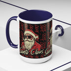 Santa Claus Dope Coffee Mug — Retro Cool Santa Accent Mug (11/15oz)
