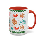 Gingerbread & Cocoa Holiday Coffee Mug — Festive Winter Hot Cocoa Design (11/15oz)
