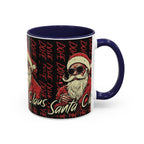 Santa Claus Dope Coffee Mug — Retro Cool Santa Accent Mug (11/15oz)