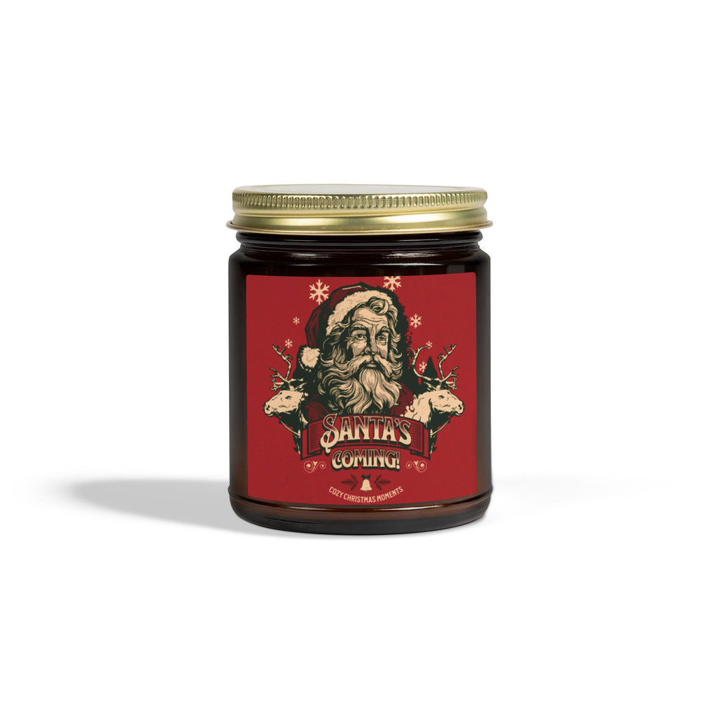 Holiday Santa Scented Candle (4oz/9oz)