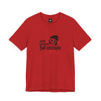 "Zero Patience, Full Attitude" Skull Tee — Graphic Attitude T-Shirt