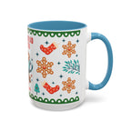 Gingerbread & Cocoa Holiday Coffee Mug — Festive Winter Hot Cocoa Design (11/15oz)