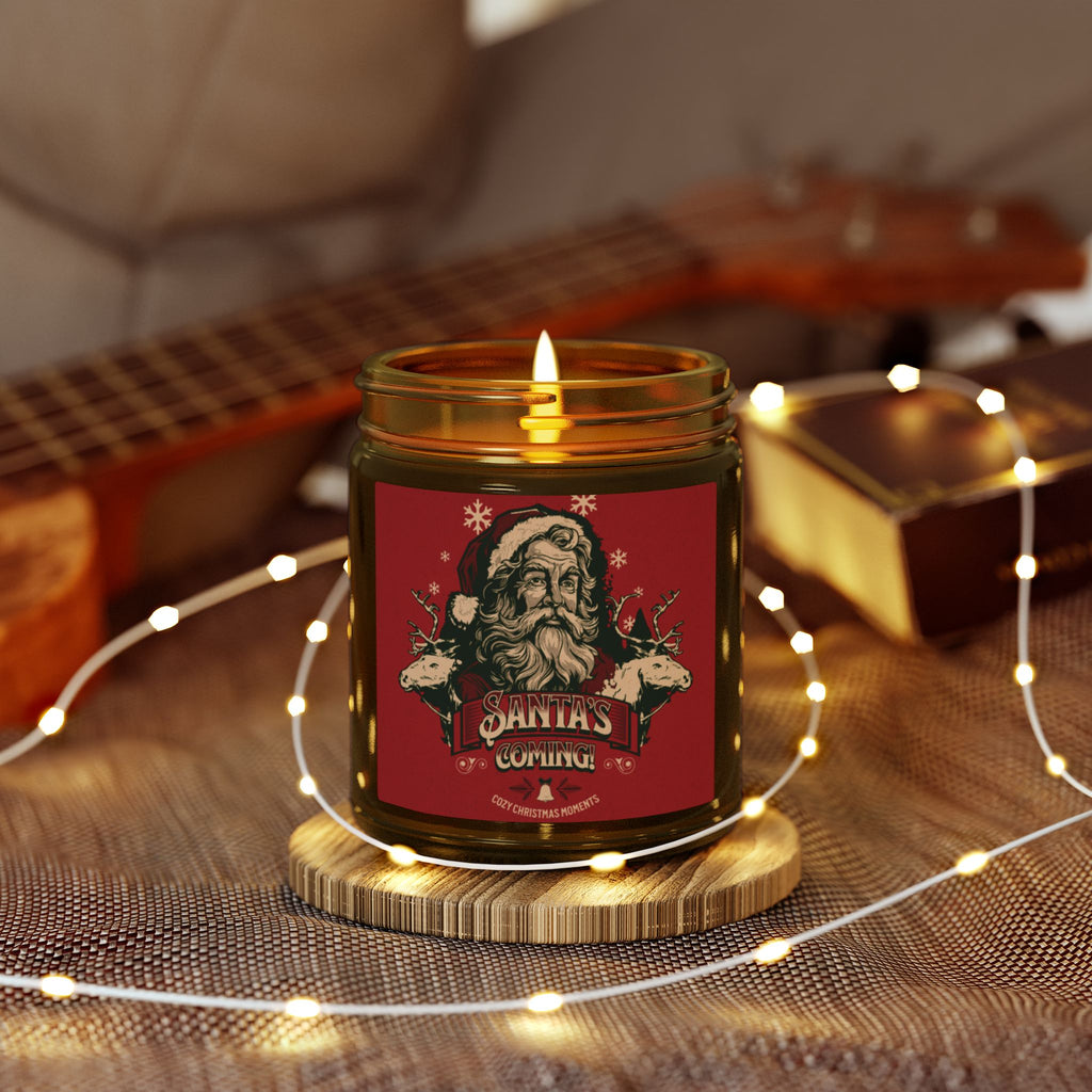 Holiday Santa Scented Candle (4oz/9oz)